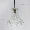 Suspension cloche verre pressé vintage | L'Atelier Imparfait