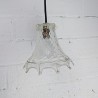 Suspension cloche verre pressé vintage | L'Atelier Imparfait