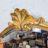 Miroir Louis-Philippe Doré à Fronton Coquille | l'Atelier Imparfait