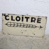 Plaque de Rue Èmaillée Vintage Rue Nationale | L'Atelier Imparfait