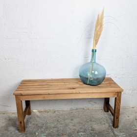 Banc en bois à lattes