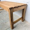 Banc Bois Vintage à lattes | l'Atelier Imparfait