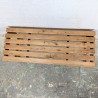 Banc Bois Vintage à lattes | l'Atelier Imparfait