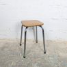 Tabouret Chrome et Skaï | L'Atelier Imparfait Tabouret Chrome et Skaï | L'Atelier Imparfait