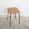 Tabouret Chrome et Skaï | L'Atelier Imparfait Tabouret Chrome et Skaï | L'Atelier Imparfait