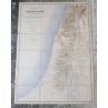Carte de la Palestine par Victor Guérin 1881 | l'Atelier Imparfait