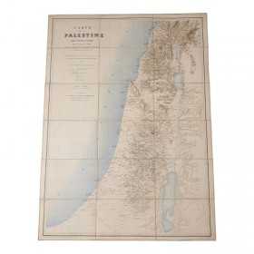 Carte entoilée de la...
