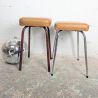 Tabouret Vintage Assise Skaï | L'Atelier Imparfait Tabouret Vintage Assise Skaï | L'Atelier Imparfait