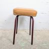 Tabouret Vintage Assise Skaï | L'Atelier Imparfait Tabouret Vintage Assise Skaï | L'Atelier Imparfait