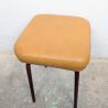 Tabouret Vintage Assise Skaï | L'Atelier Imparfait Tabouret Vintage Assise Skaï | L'Atelier Imparfait