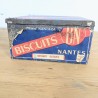 Boîte métal ancienne Biscuits BN Nantes vintage | l'Atelier Imparfait