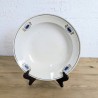 Plat Rond Creux Faïencerie SOMAIN – décor Java | L'Atelier Imparfait