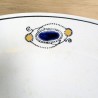 Plat Rond Creux Faïencerie SOMAIN – décor Java | L'Atelier Imparfait