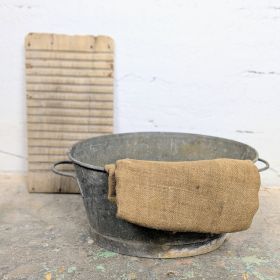 Bassine en zinc