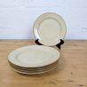 5 assiettes en grès beige - Tulowice Poland | L'Atelier Imparfait 5 assiettes en grès beige - Tulowice Poland | L'Atelier Imparfait