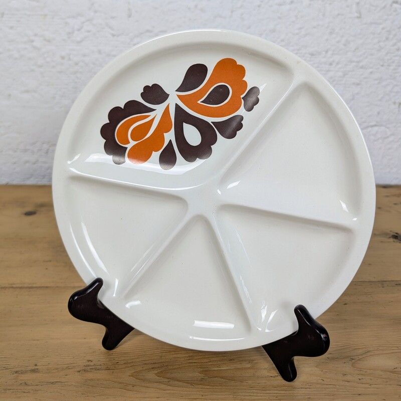 Assiette à fondue Le Creuset vintage 70s | L'Atelier Imparfait