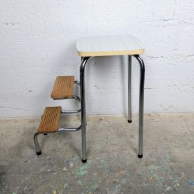 Escabeau marche pied vintage