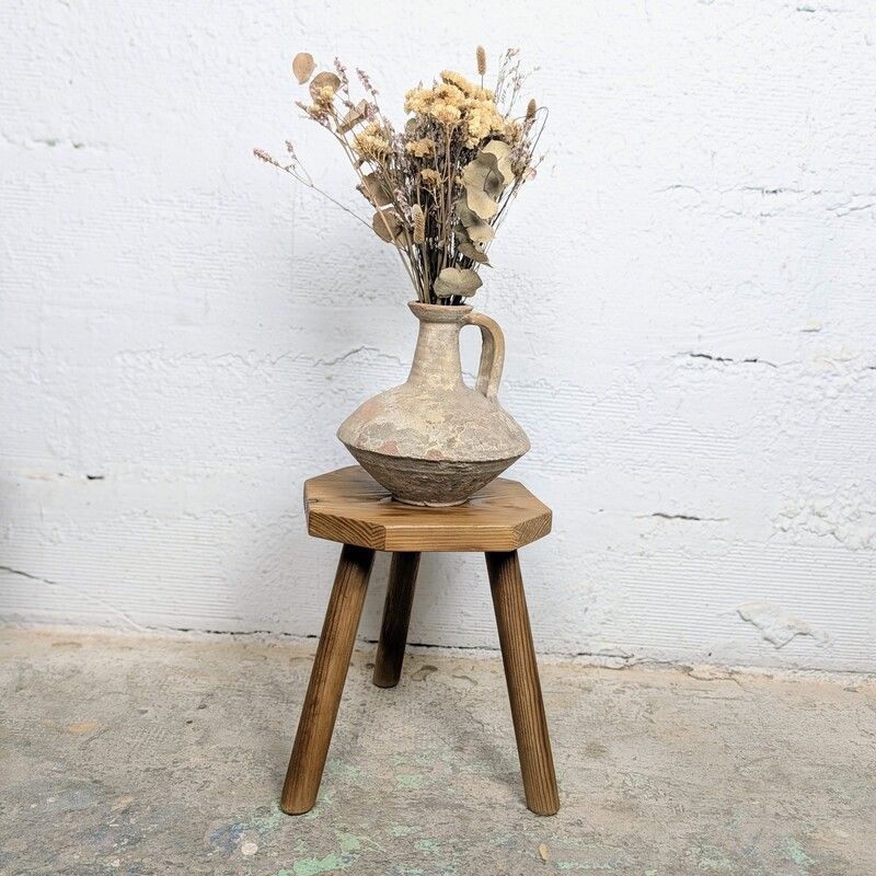 Tabouret de Ferme Tripode | L'Atelier Imparfait