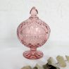 Bonbonnière Rose en Verre | L'Atelier Imparfait Bonbonnière Rose en Verre | L'Atelier Imparfait