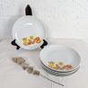 Assiettes à dessert Porcelaine L.Lourioux | L'Atelier Imparfait