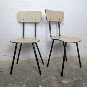 Duo de chaises formica...