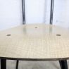 Paire de chaises formica & métal noir vintage | L'Atelier Imparfait