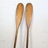 Paire de Rames Anciennes en Bois | L'Atelier Imparfait Paire de Rames Anciennes en Bois | L'Atelier Imparfait