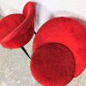 Paire de Chaises Cocktail Vintage Velours Rouge | L'Atelier Imparfait Paire de Chaises Cocktail Vintage Velours Rouge | L'Atelier Imparfait