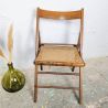 Chaise Pliante à l'Assise Cannée | L'Atelier Imparfait