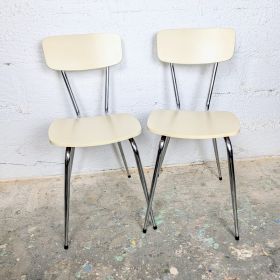 Duo de chaises en Formica
