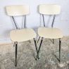 Paire de Chaises en Formica | L'Atelier Imparfait Paire de Chaises en Formica | L'Atelier Imparfait