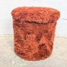 Pouf Coffre Moumoute Vintage | L'Atelier Imparfait