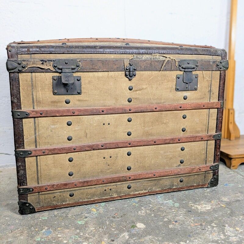 Ancienne Malle Bombée | L'Atelier Imparfait