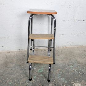 Escabeau marche pied vintage