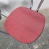 Paire de chaises formica rouge vintage années 60 | L'Atelier Imparfait
