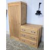 Armoire Penderie 1 Porte et Commode 3 Tiroirs | L'Atelier Imparfait Armoire Penderie 1 Porte et Commode 3 Tiroirs | L'Atelier Imparfait