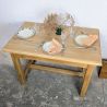 Table de Ferme Extensible en Chêne Massif | L'Atelier Imparfait Table de Ferme Extensible en Chêne Massif | L'Atelier Imparfait