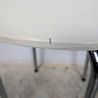Tabouret Chrome et Skaï | L'Atelier Imparfait