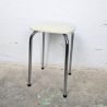 Tabouret Chrome et Skaï | L'Atelier Imparfait