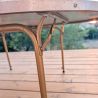 Table pliante de camping ovale vintage | l'Atelier Imparfait Table pliante de camping ovale vintage | l'Atelier Imparfait