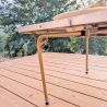 Table pliante de camping ovale vintage | l'Atelier Imparfait Table pliante de camping ovale vintage | l'Atelier Imparfait