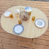 Table pliante de camping ovale vintage | l'Atelier Imparfait Table pliante de camping ovale vintage | l'Atelier Imparfait