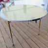 Table pliante de camping ovale vintage | l'Atelier Imparfait Table pliante de camping ovale vintage | l'Atelier Imparfait