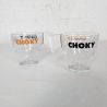 Tasse publicitaire en verre Choky | L'Atelier Imparfait