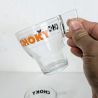 Tasse publicitaire en verre Choky | L'Atelier Imparfait