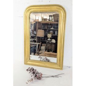 Miroir Louis-Philippe doré...