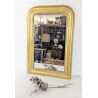 Miroir Louis Philippe doré à moulure perlée | l'Atelier Imparfait Miroir Louis Philippe doré à moulure perlée | l'Atelier Imparfait