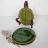 Petite Assiette en Terre Cuite Vernissée Verte | L'Atelier Imparfait Petite Assiette en Terre Cuite Vernissée Verte | L'Atelier Imparfait