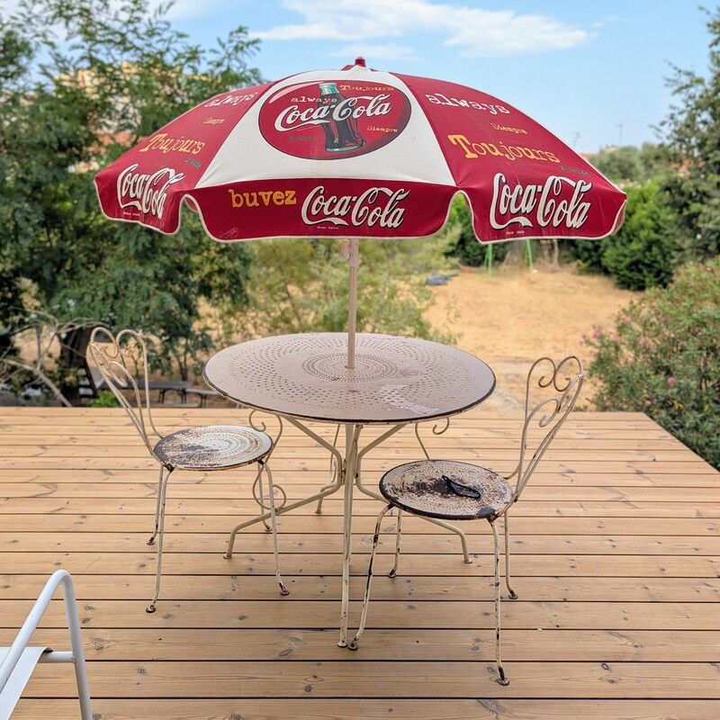 Parasol vintage Coca-Cola | L'Atelier Imparfait