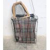Chariot de course vintage tartan pliable | L'Atelier Imparfait Chariot de course vintage tartan pliable | L'Atelier Imparfait
